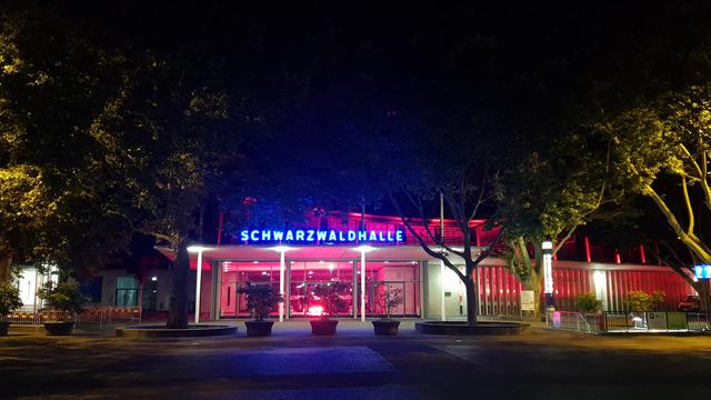 Night of Light in Karlsruhe, Schwarzwaldhalle