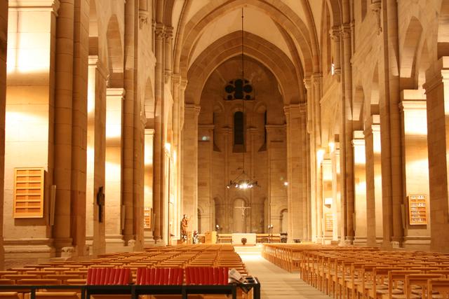 Die Abteikirche von innen | Foto: Klehr