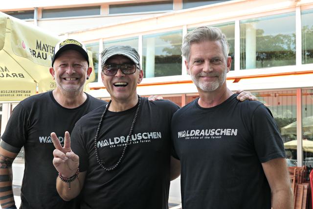 Das Trio hat gut lachen - tolle Performance | Foto: Brigitte Melder