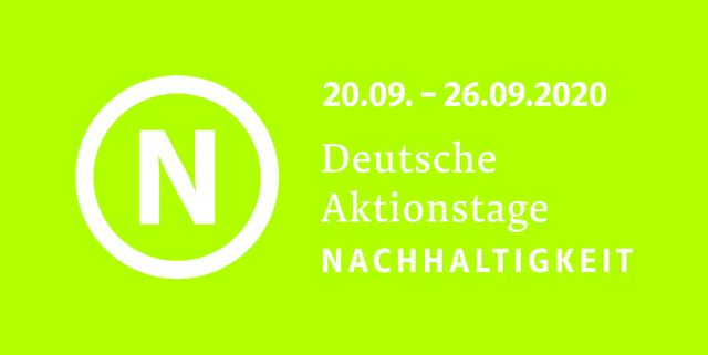 Das Logo der Deutschen Aktionstage Nachhaltigkeit.