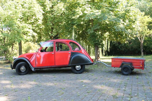 Einmalige Kombination: Ente aus 1984, Hänger aus 1976 | Foto: A.Nachtigal