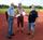 Karl Fücks und Herbert Kotter erhalten von Karl Bentz im Helmut-Bantz-Stadion Speyer ihre Auszeichnungen | Foto: TSV Speyer