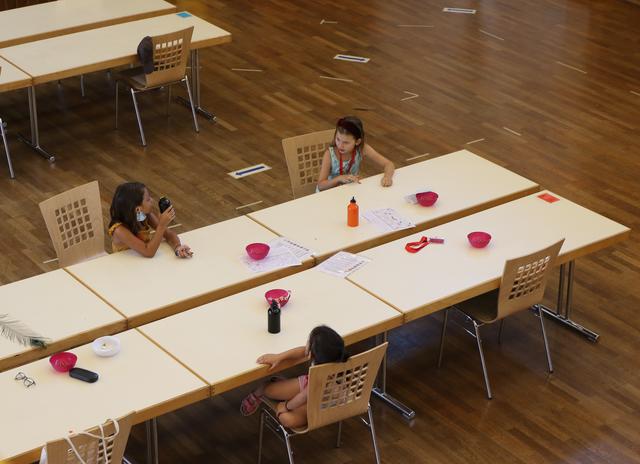 Die Kinder halten sich an die Regeln | Foto: Heike Schwitalla