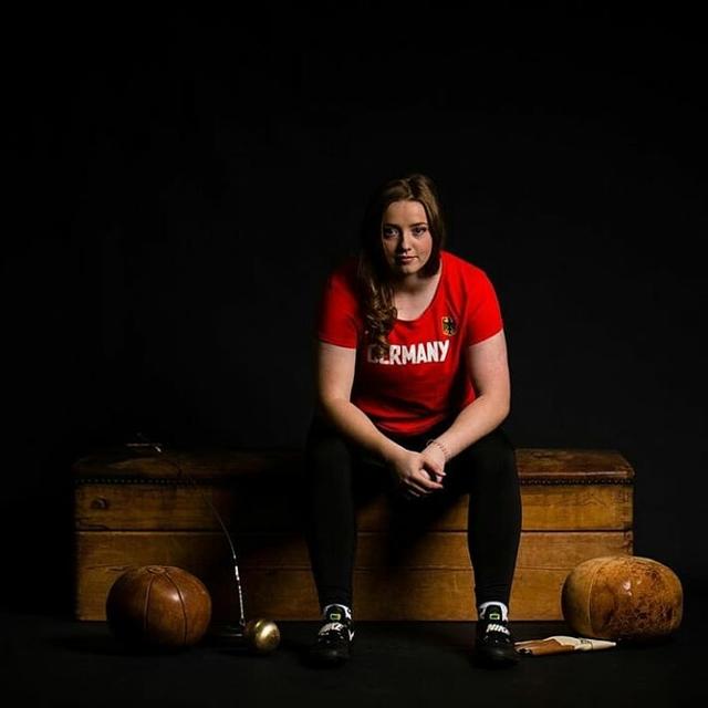 Samantha Borutta (TSG Mutterstadt) wurde in Braunschweig mit 66,20 Metern Vizemeisterin (Foto Samantha Borutta) 