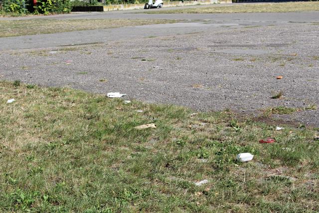 So sah der ganze Parkplatz aus. | Foto: BAS