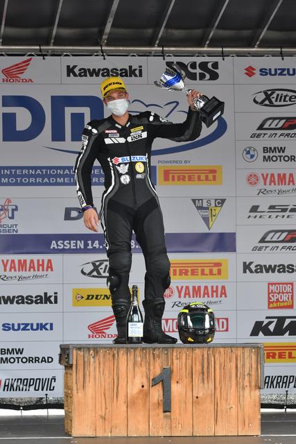 Nicolai Kraft aus Hockenheim gewinnt den Saisonauftakt in Assen