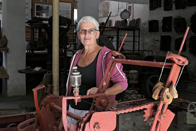 Cornelia Haag machte mit uns eine Führung | Foto: Brigitte Melder