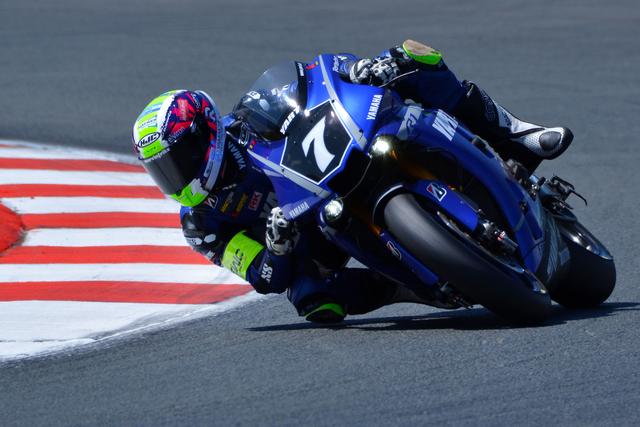 YART-Yamaha-Pilot Marvin Fritz (Neckarzimmern) startet beim 24-Stunden-Rennen in Le Mans von der Pole Position (Foto Hermann Rüger)