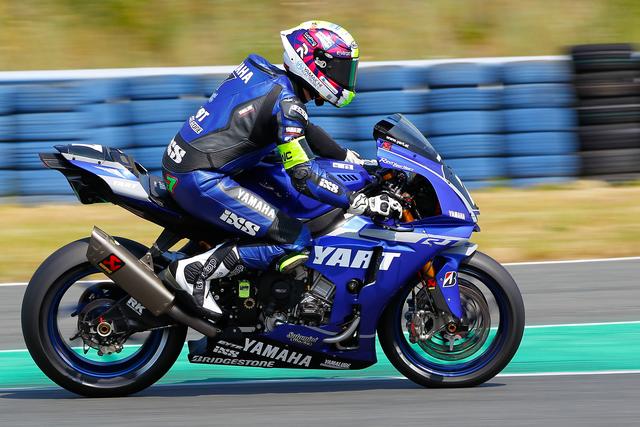YART-Yamaha-Pilot Marvin Fritz (Neckarzimmern) startet beim 24-Stunden-Rennen in Le Mans von der Pole Position (Foto Hermann Rüger)