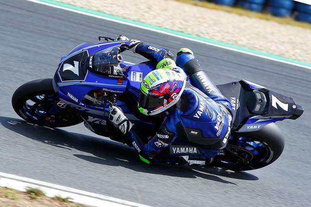 YART-Yamaha-Pilot Marvin Fritz (Neckarzimmern) startet beim 24-Stunden-Rennen in Le Mans von der Pole Position (Foto Hermann Rüger)