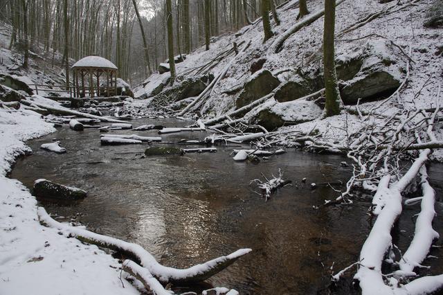 Karlstalschlucht Jan.19 | Foto: Ilona Schäfer