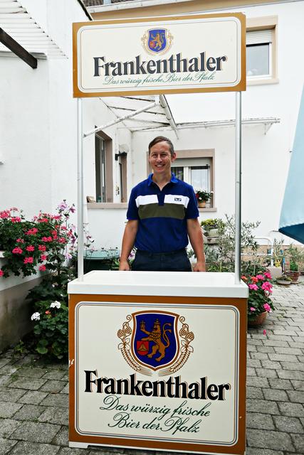 Bierbar - extra für mich aufgebaut | Foto: Brigitte Melder