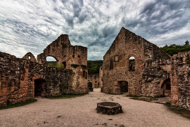 Hardenburg bei Bad Dürkheim im August 2020