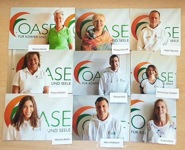 Das Team der Gesundheitsoase in Frankenthal