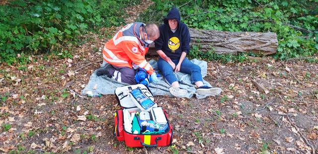 Foto: Fotos (C) DRK Bereitschaft Durlach, Frank Nordwig / Marc Theiner