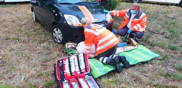 Foto: Fotos (C) DRK Bereitschaft Durlach, Frank Nordwig / Marc Theiner