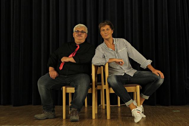 Die Macher: Stefan Beyer (links) und Boris Stijelja (rechts) | Foto: Brigitte Melder