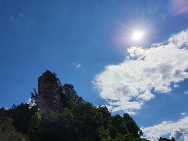 Blick auf den Jungfernsprung Dahn