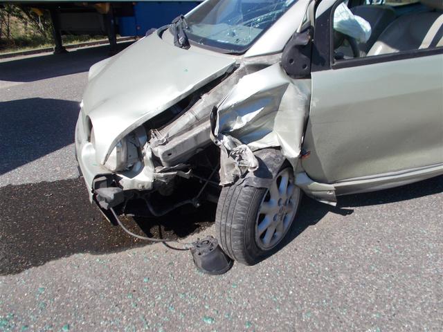 Unfall bei Lambsheim: Das Auto war nicht mehr fahrbereit