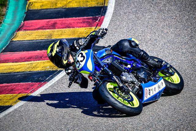 Zweiter Saisonsieg für den Hockenheimer Nicolai Kraft (Suzuki) auf dem Sachsenring