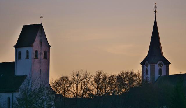 Winterabend, Mörzheim Dezember 2019