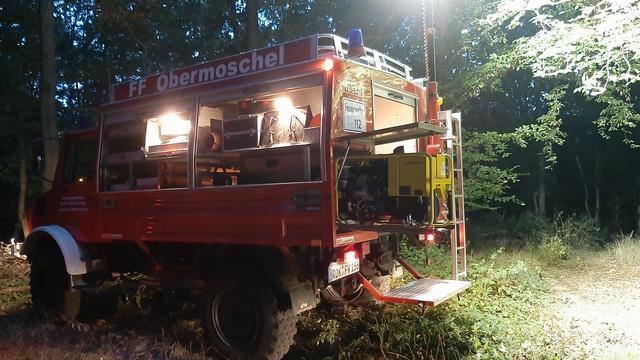 Einer der beiden geländegängigen Unimogs, die zum Einsatz kamen. | Foto: Tim Altschuck