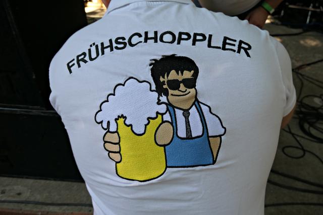 Dieser athletische Rücken gehört Matthias Linder :-) | Foto: Brigitte Melder