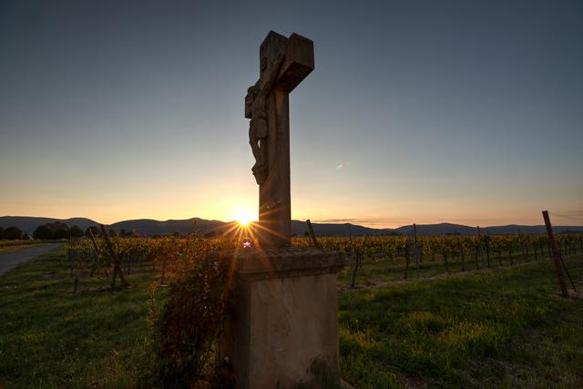 Sonnenuntergang bei Kirrweiler  | Foto: privat/Georg Beck