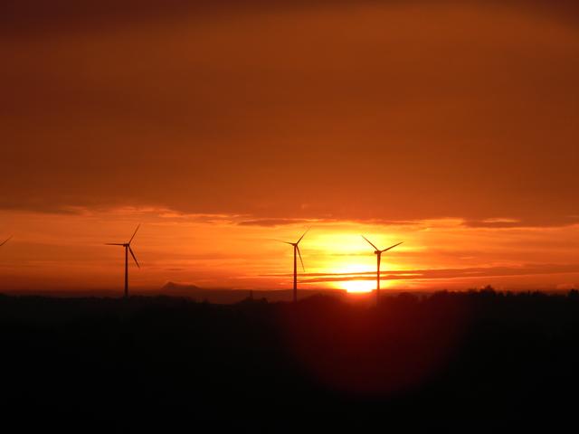 Sonnenaufgang in Erlenbrunn
