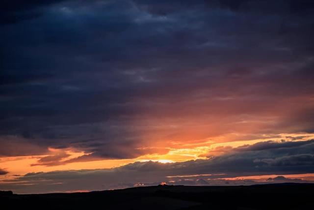 Sonnenuntergang in Rockenhausen (August) | Foto: Johanna Preisler