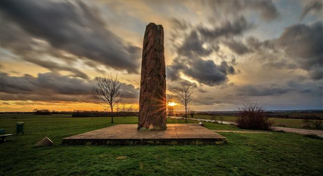 Februar 7: Monolith bei Donsieders | Foto: Emil Wadle