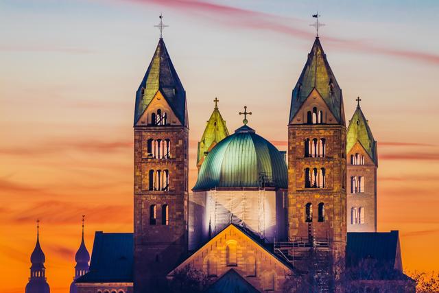 Dezember 4: Speyerer Dom von der Salierbrücke aus | Foto: Thomas Schimmele