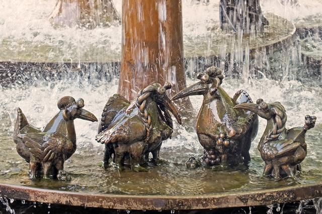 April 4: Elwetritschenbrunnen in Neustadt/Weinstraße | Foto: Angelika Bullinger