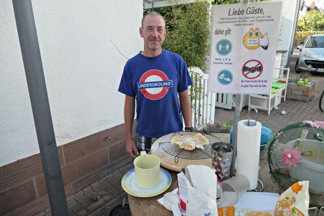 Selbstgemachte Waffeln für 50 Cent | Foto: Brigitte Melder