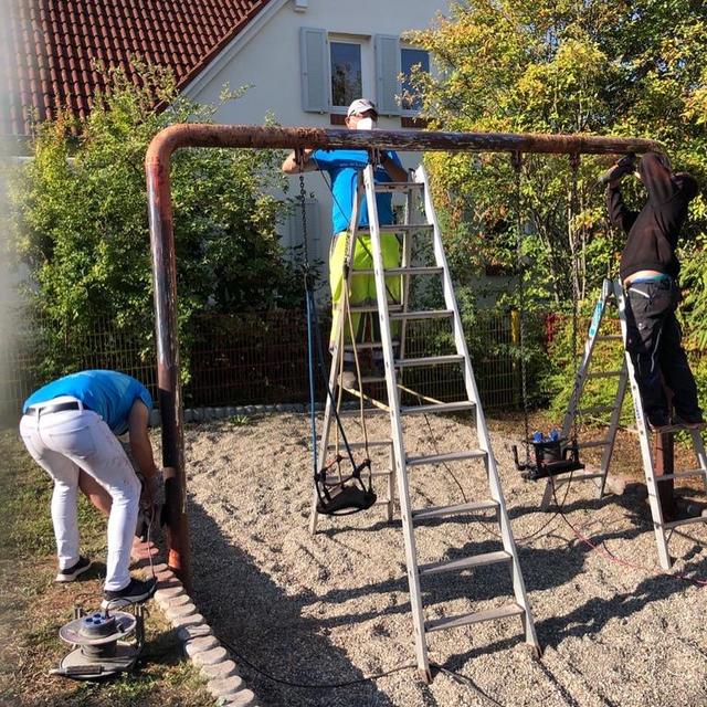 Mit Elan am Werk.  | Foto: PS