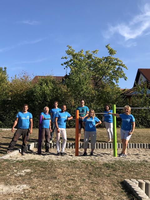 Zufriedene Gesichter nach getaner Arbeit. | Foto: PS
