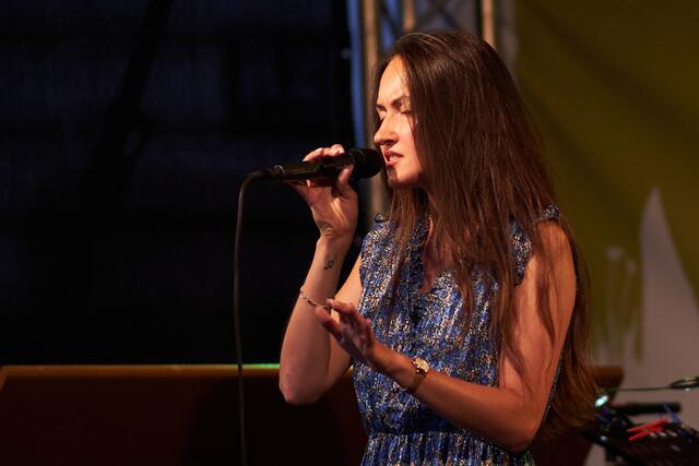 Beim Konzert an der CityKirche Konkordien: Valeria Maurer. | Foto: Gaier