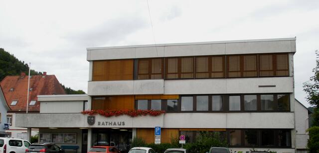 Rathaus Hauenstein, Amtsitz des neuen Bürgermeisters.