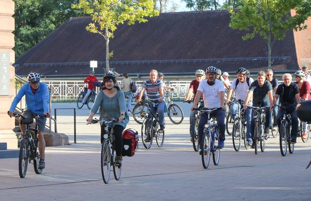 In Germersheim ist heute die Aktion Stadtradeln gestartet - dabei treten die Stadt Germersheim und die Verbandsgemeinden Rülzheim und Bellheim erstmals gemeinsam an | Foto: Heike Schwitalla
