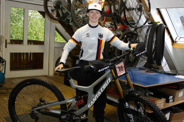 Raphaela Richter wurde von 2016 bis 2019 viermal in Folge Deutsche Enduro Meisterin (Foto Hermann Rüger)