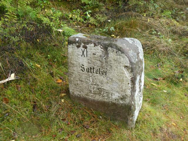Über den Satteleisteig geht es zur Wanderhütte Sattelei 