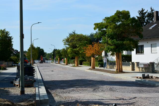 Buchstraße Jockgrim - wieder ein Stück fast schon fertig - 20.09.2020 | Foto: A. Abt