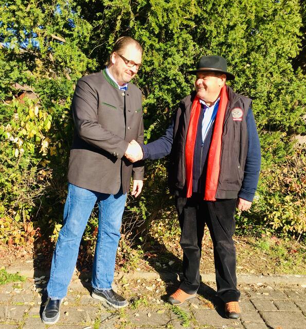Anton Goll mit Ralf Müller | Foto: Privat