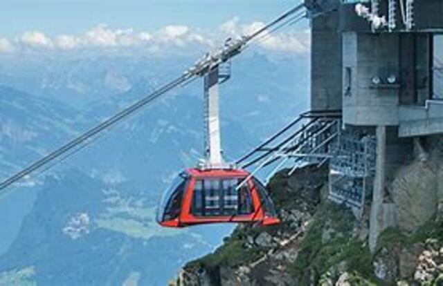 Die neue Pilatusbahn in Luzern dient als großes Vorbild. | Foto: BI Seilbahn Hambach