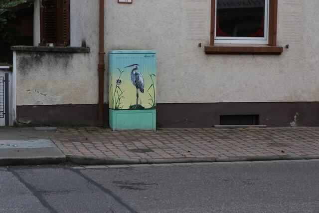 Kunst im öffentlichen Raum - Streetart in Lingenfeld | Foto: Heike Schwitalla