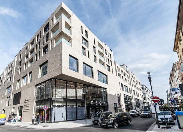 Blick aufs Stadtquartier Q 6/Q 7.  Foto: Gaier