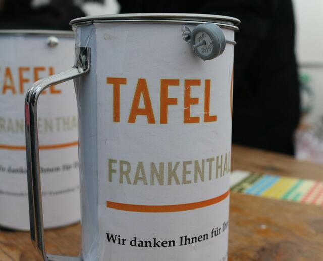 Die Tafel Frankenthal dankt allen Unterstützern. | Foto: Gisela Böhmer
