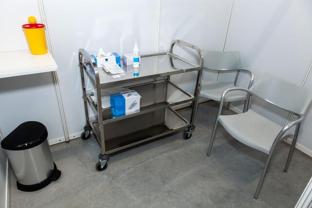 Corona-Impfzentrum Südpfalz in Wörth ist bereit: Praktisch und effizient | Foto: Paul Needham