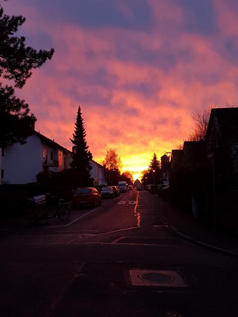 Abendglühen im Advent