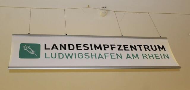 Das Landesimpfzentrum Ludwigshafen am Rhein ist startklar. | Foto: Basaric-Steinhübl